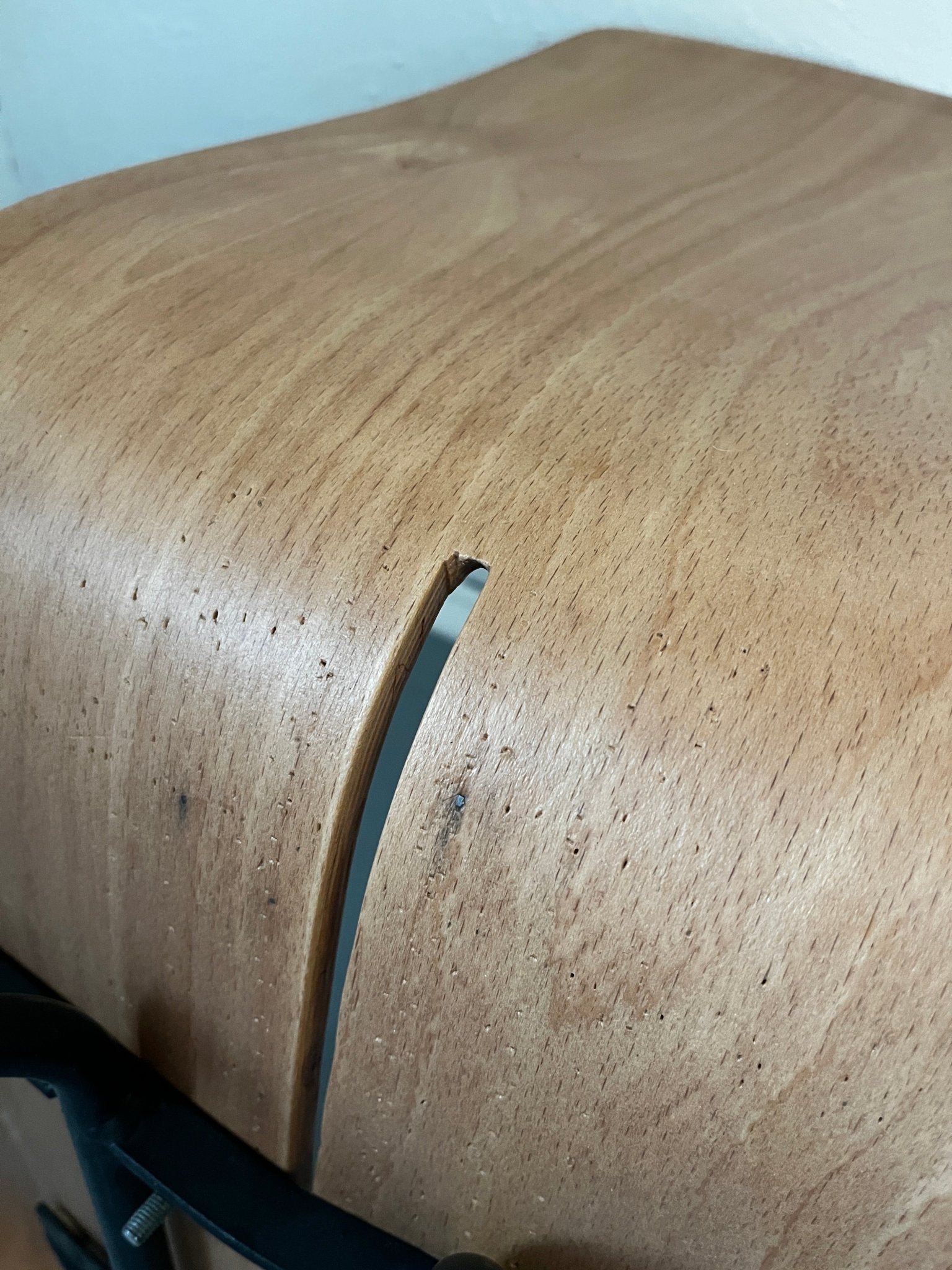Sessel Holz braun 1950 / 1960 - vintseekers