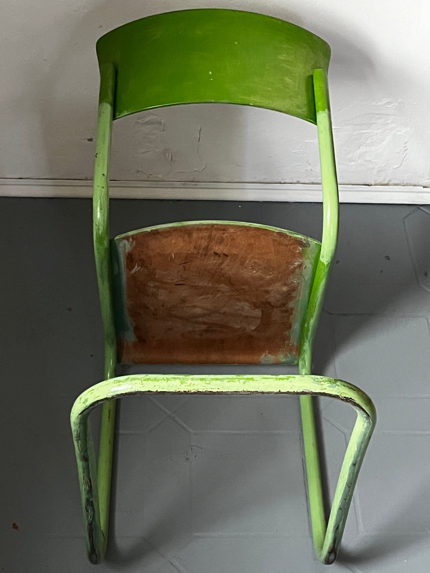 Stahlrohr Sessel Freischwinger Bauhaus Ära - vintseekers