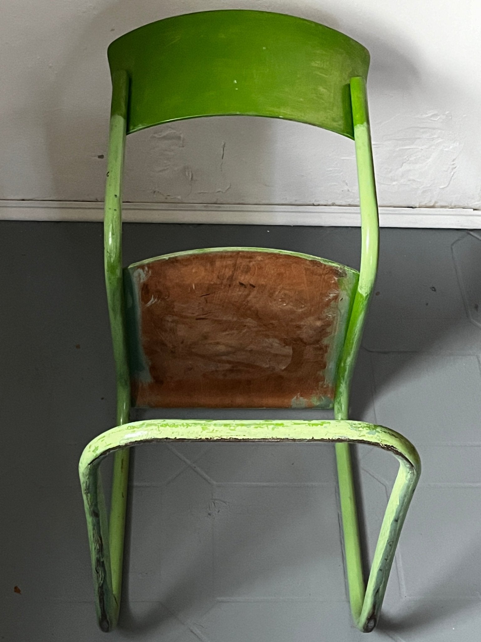 Stahlrohr Sessel Freischwinger Bauhaus Ära - vintseekers