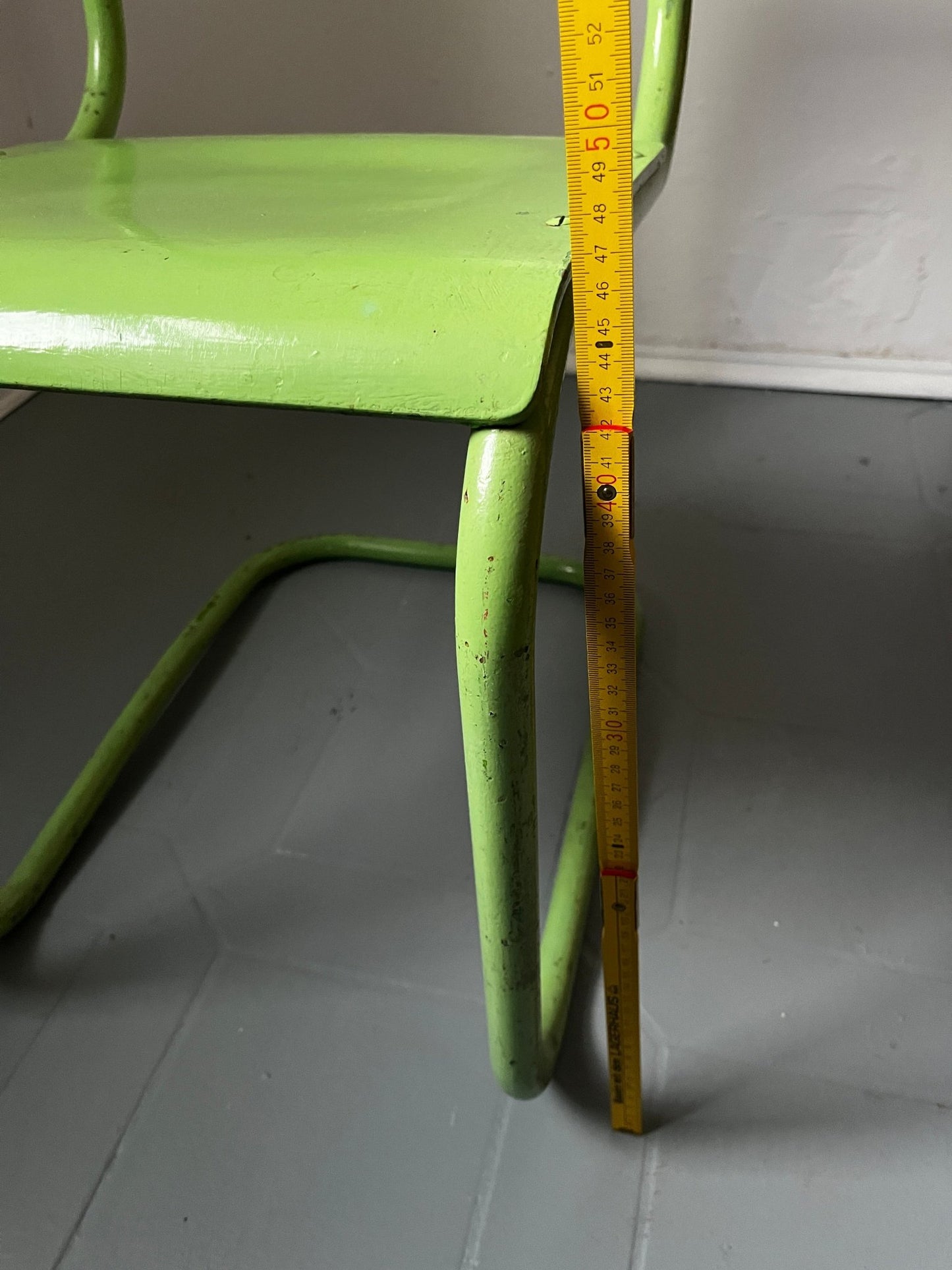 Stahlrohr Sessel Freischwinger Bauhaus Ära - vintseekers